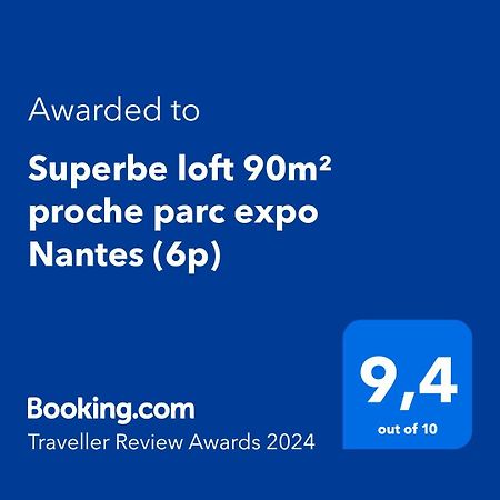 Appartamento Superbe loft 90m² proche parc expo Nantes  Esterno foto