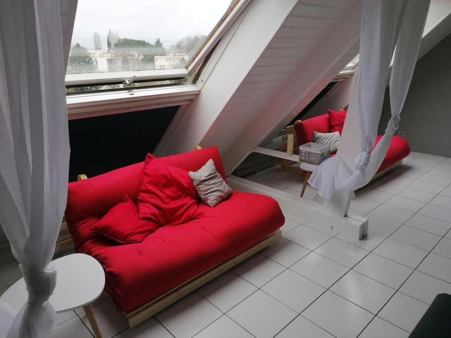 Appartamento Superbe loft 90m² proche parc expo Nantes  Esterno foto